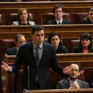Pedro Sánchez durante su intervención (Foto: PSOE)