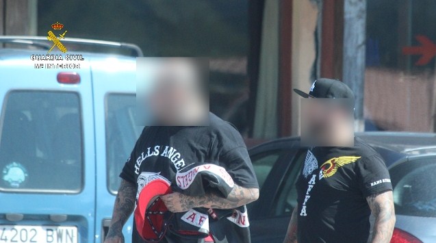 La Guardia Civil desarticula una organización criminal vinculada con los Ángeles del Infierno