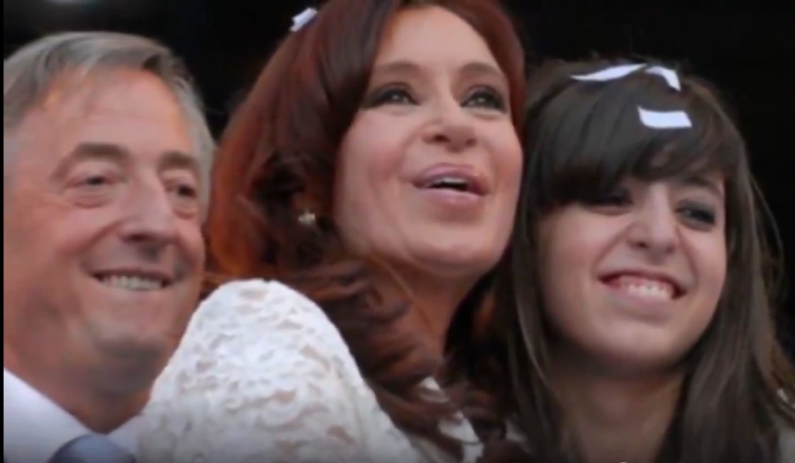 En un video producido con música y efectos Cristina Kirchner habló de ...